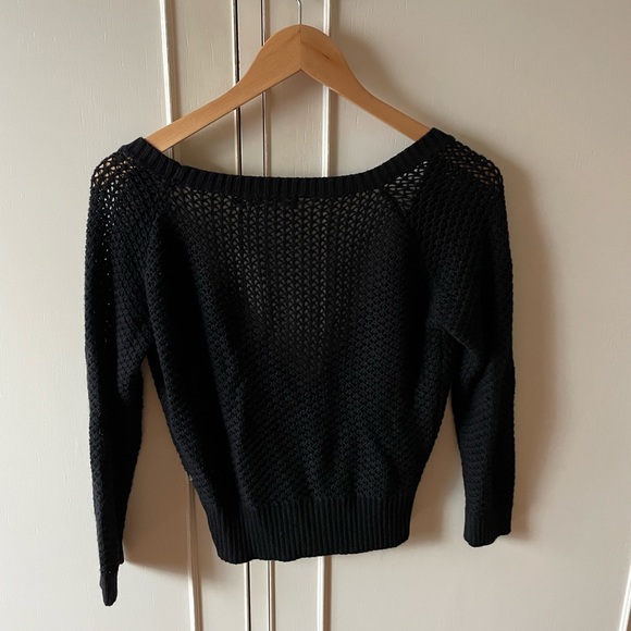 Friends of Couture angora/cotton cropped cardigan size 12 - Picture 2 of 9